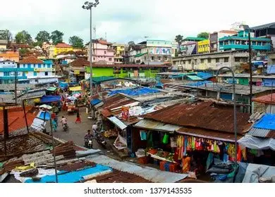 Valparai Main Market